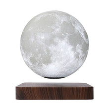 Load image into Gallery viewer, LeviLuna™ - The Realistic Floating Moon Lamp - Dark Wood / 
