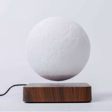 Load image into Gallery viewer, Levitating Moon Lamp - Dark Wood / AU, LeviLunaDarkWood-US - 
