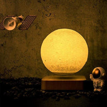 Load image into Gallery viewer, LeviLuna™ - The Realistic Floating Moon Lamp - 39050508, LeviLunaLightWood-US
