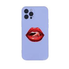 Load image into Gallery viewer, Sexy Red Lips iPhone Case Rainbow - iPhone XS Max / 
