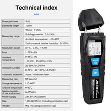 Load image into Gallery viewer, MESTEK WM700 Wood Moisture Meter
