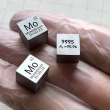 Load image into Gallery viewer, Metal Element Cube - Molybdenum Cube (Mo)
