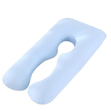 Load image into Gallery viewer, U Shape Pregnant Support Pillow - Powder Blue
