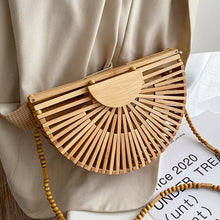 Load image into Gallery viewer, Mulberry™ Designer Bamboo Hand and Shoulder Bag for Women
