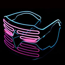 Load image into Gallery viewer, Glowing Neon LED Party Glasses - Pink and Blue
