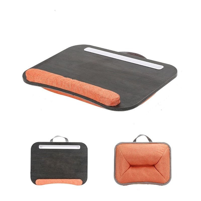 NomaDesk™ Mobile Cushion Workstation - Midnight Tangerine