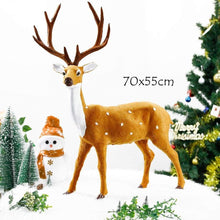 Load image into Gallery viewer, Christmas Plush Reindeer Decor - 29.5 inches (75cm)
