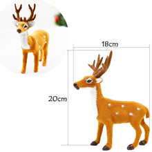 Load image into Gallery viewer, Christmas Plush Reindeer Decor - 7.8 inches (20cm)
