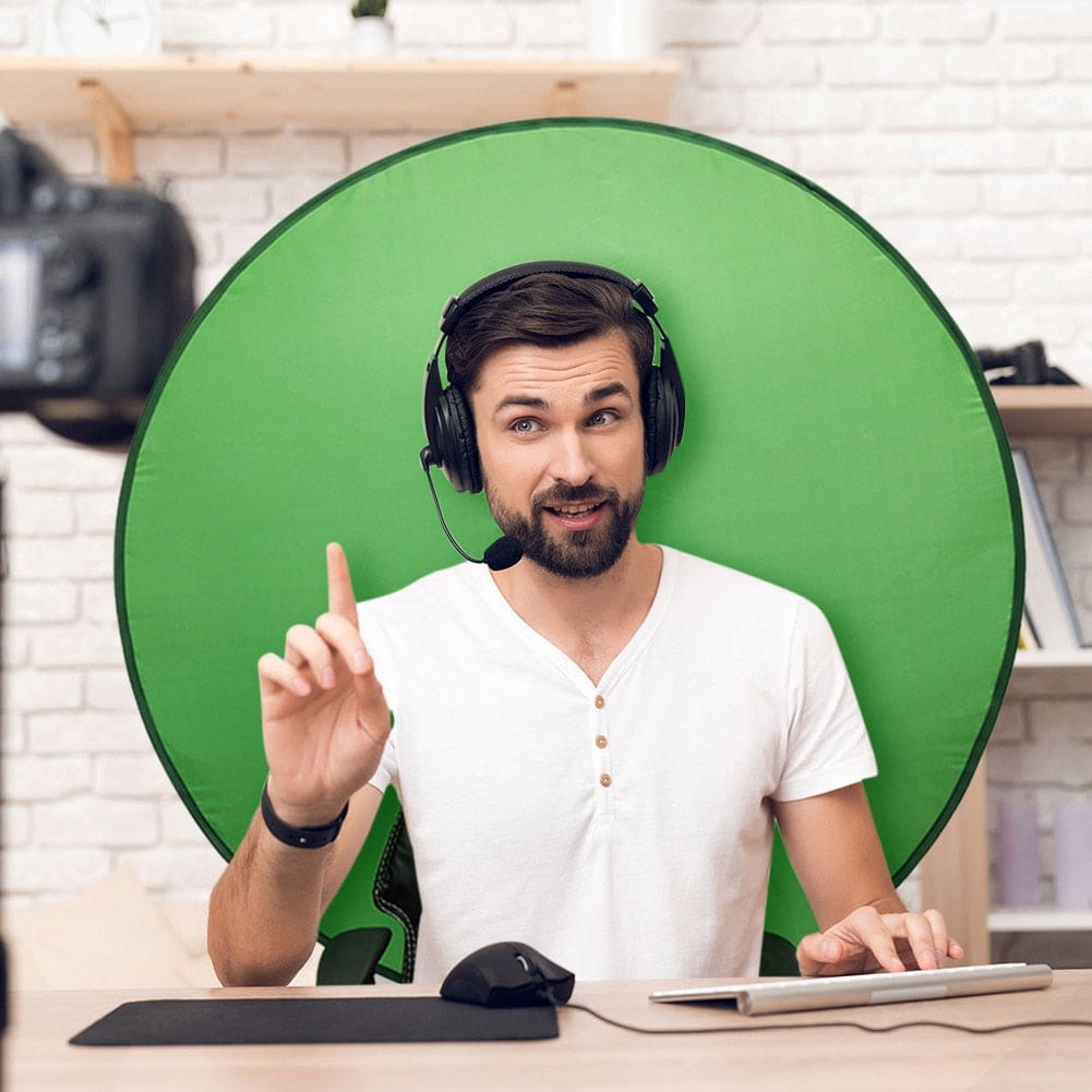 Portable Green Screen for Photography & Video Shooting
