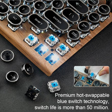 Load image into Gallery viewer, RetroStation™ - The Mobile Mechanical Typewriter Keyboard
