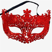 Load image into Gallery viewer, Luxury Seductive Venetian Masquerade Mask for Women - Red - 
