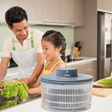 Load image into Gallery viewer, SaladSwirl™ - The Electric Salad Spinner &amp; Drain Basket
