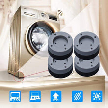 Load image into Gallery viewer, Washing Machine Non-Slip Mats - Black 0.5cm Set (4pcs)
