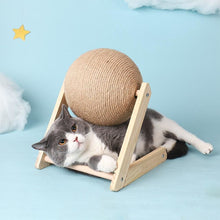 Load image into Gallery viewer, Sisal Rope Ball Cat Scratching Toy - Small
