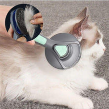 Load image into Gallery viewer, Self-cleaning Pet Grooming Brush - Green
