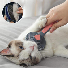 Load image into Gallery viewer, Self-cleaning Cat Grooming Brush - Pink
