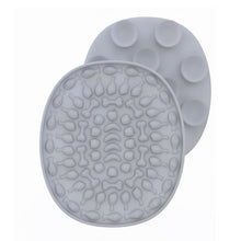 Load image into Gallery viewer, Silicone Lick Mat for Dogs - Grey Oval
