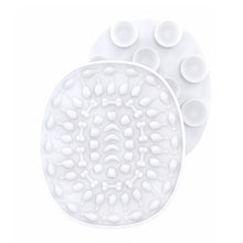 Load image into Gallery viewer, Silicone Lick Mat for Dogs - White Oval
