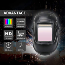 Load image into Gallery viewer, Solar Power Auto-Darkening Welding Helmet
