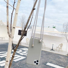 Load image into Gallery viewer, iPhone Crossbody Necklace Strap and Case in Pastel
