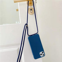 Load image into Gallery viewer, iPhone Crossbody Necklace Strap and Case in Pastel
