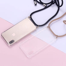 Load image into Gallery viewer, iPhone Crossbody Lanyard and Case
