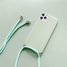 Load image into Gallery viewer, iPhone Crossbody Necklace Strap and Case in Pastel - iPhone 
