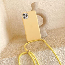 Load image into Gallery viewer, iPhone Crossbody Necklace Strap and Case in Pastel - iPhone 
