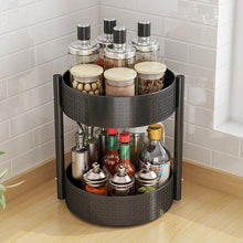 Load image into Gallery viewer, Swivler™ - The Rotating Metal Spice Rack Organizer - 2 Tier
