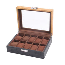 Load image into Gallery viewer, TimeSafe - Luxury Wooden Watch Storage Box - Cedar
