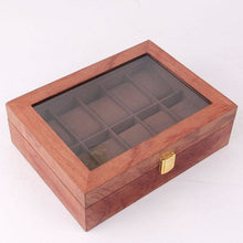Load image into Gallery viewer, TimeSafe - Luxury Wooden Watch Storage Box - Cinnamon
