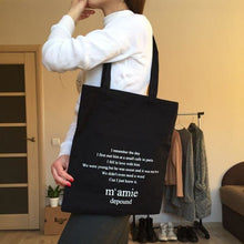 Load image into Gallery viewer, Minimalist Reusable Cotton Tote Bag
