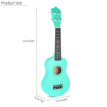 Load image into Gallery viewer, Ukulele Complete Starter Kit 21 Inch With Tuner
