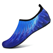 Load image into Gallery viewer, Non-slip Aqua Shoes Printed Design - Blue Wings / 36
