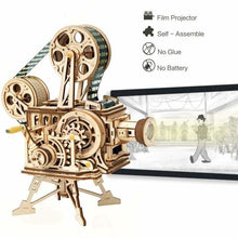 Load image into Gallery viewer, Vitascope™ - The Wooden 3D Vintage Film Projector Puzzle - 

